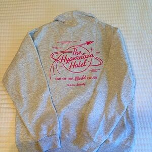 NWOT r.e.m. beauty quarter zip pull-over jacket